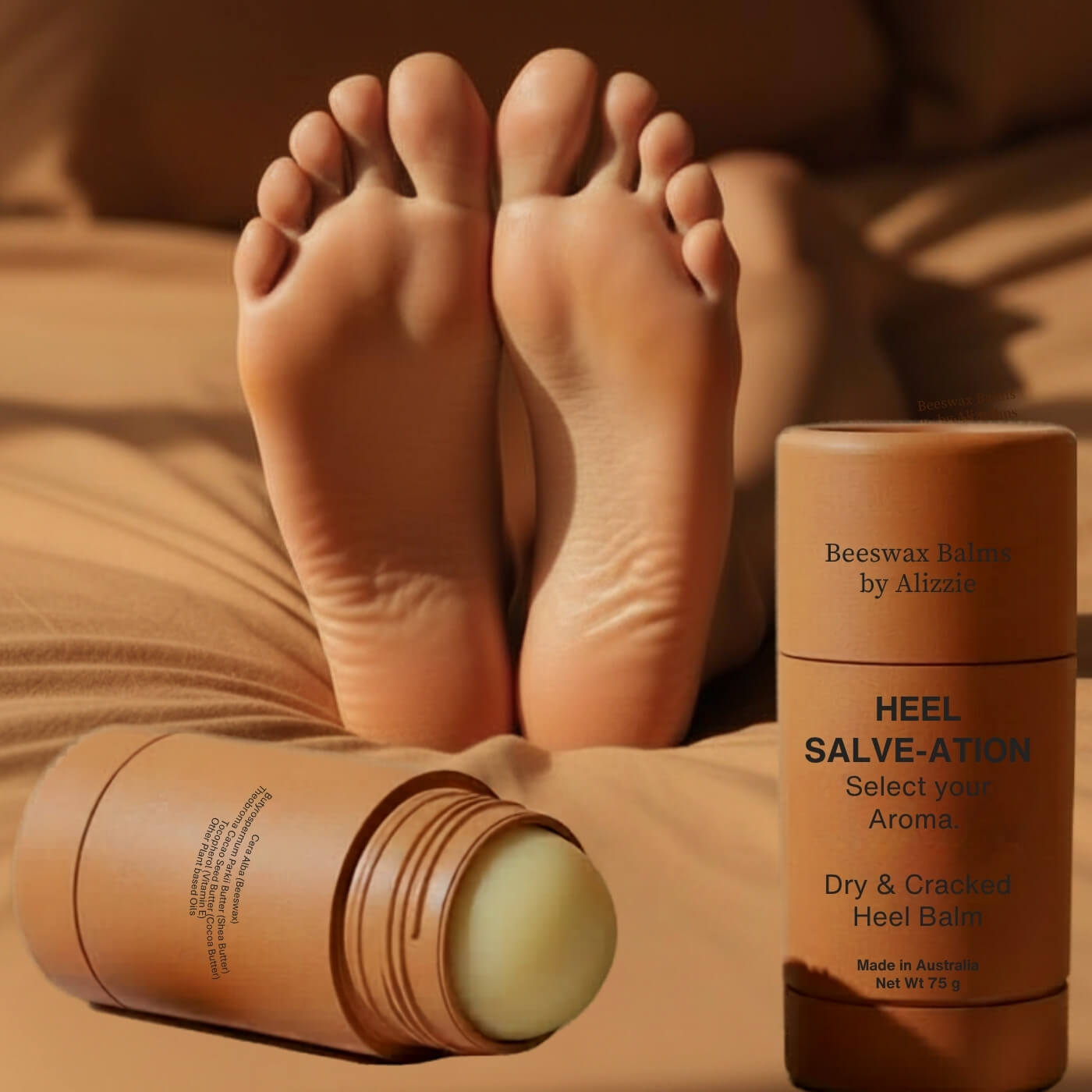 DRY CRACKED HEEL BALM - Heel Salve-ation