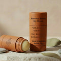 Beeswax Balms Nourish and Smooth Balm– Dry, Reactive or Irritated Skin in a biodegradable tube with the label visible.