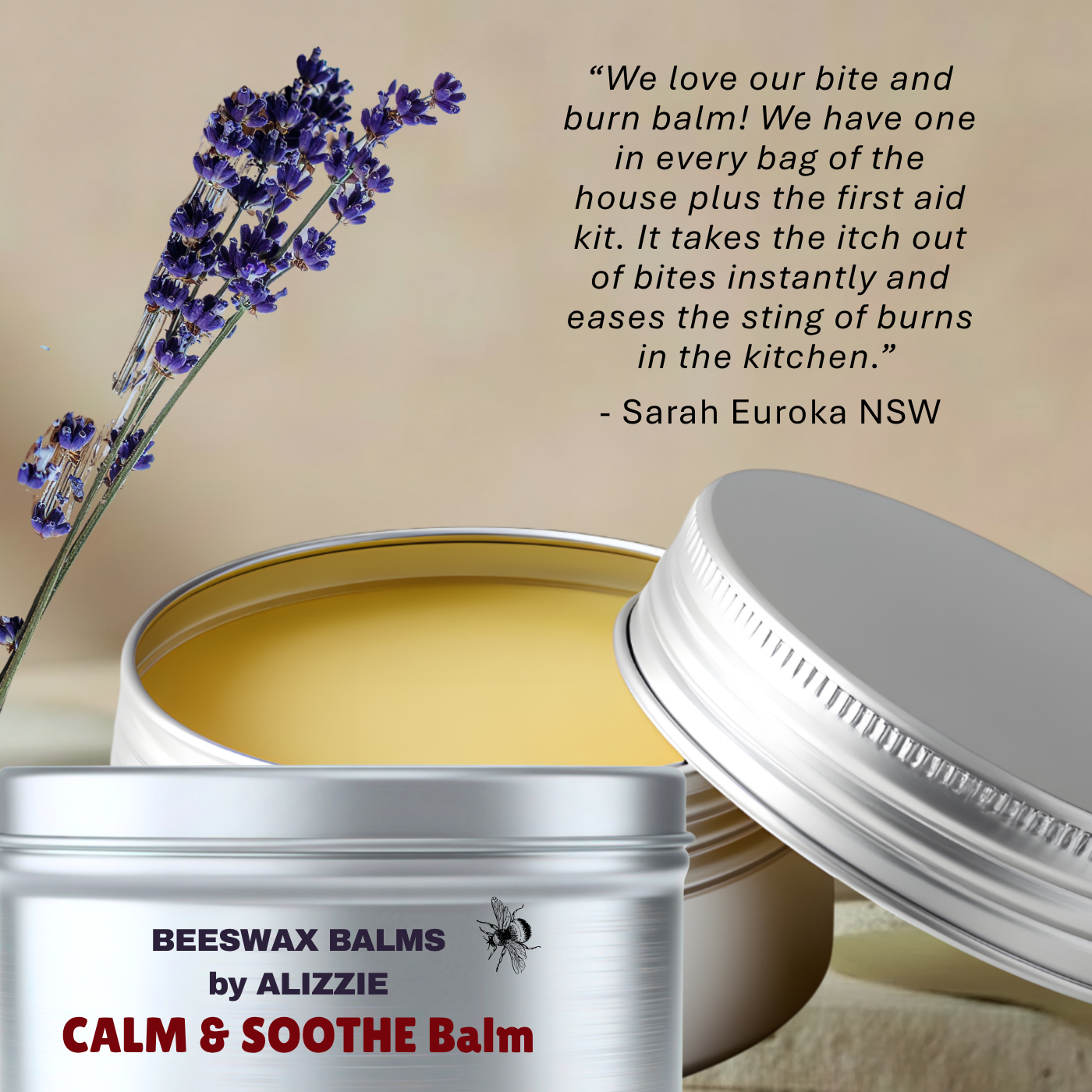 CALM & SOOTHE - Bite & Minor Burn Balm