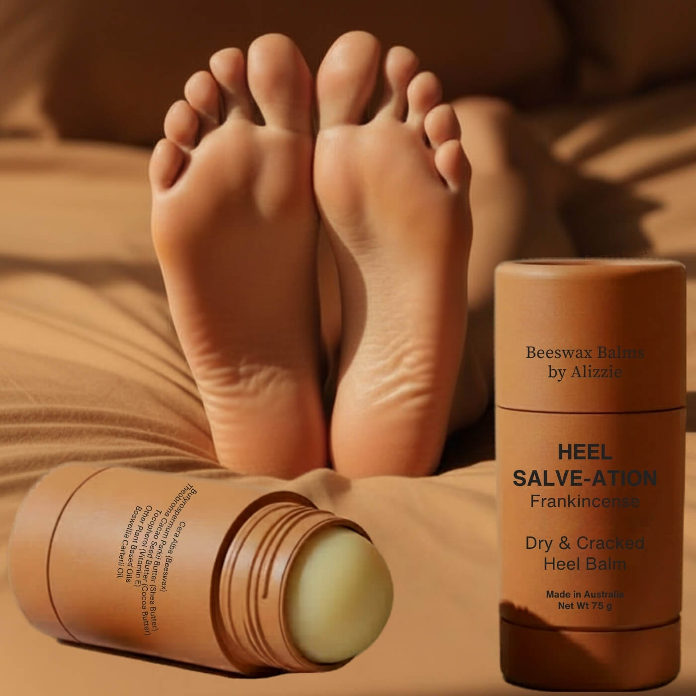 DRY CRACKED HEEL BALM - Heel Salve-ation
