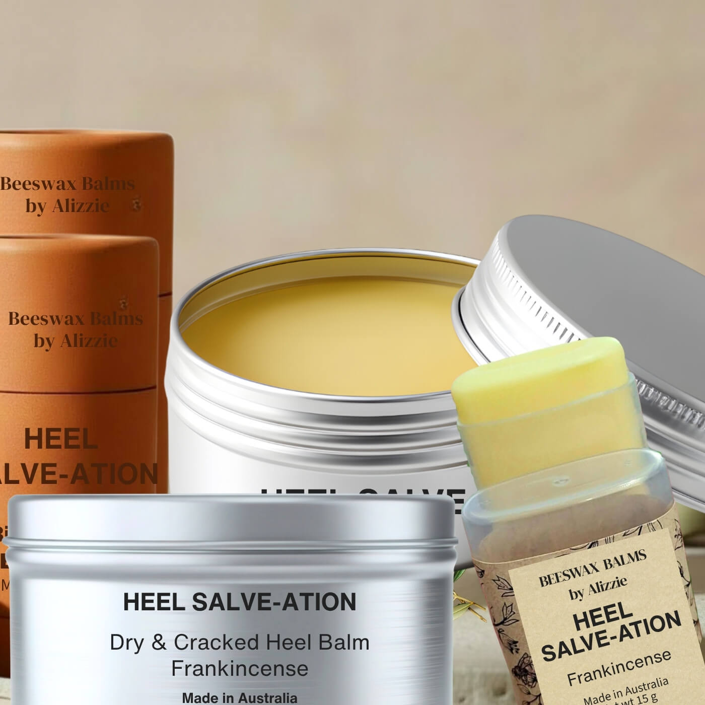 DRY CRACKED HEEL BALM - Heel Salve-ation