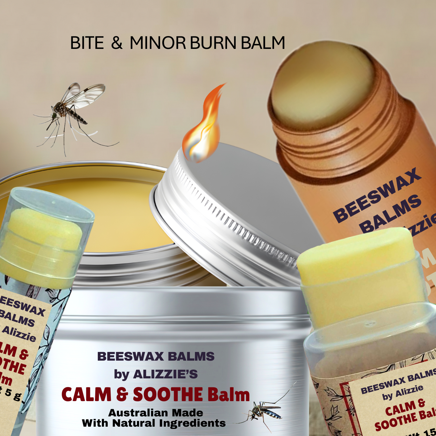 CALM & SOOTHE - Bite & Minor Burn Balm