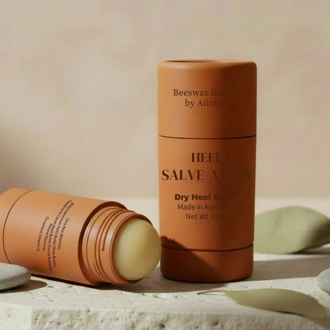 natural balm for dry heel cracks