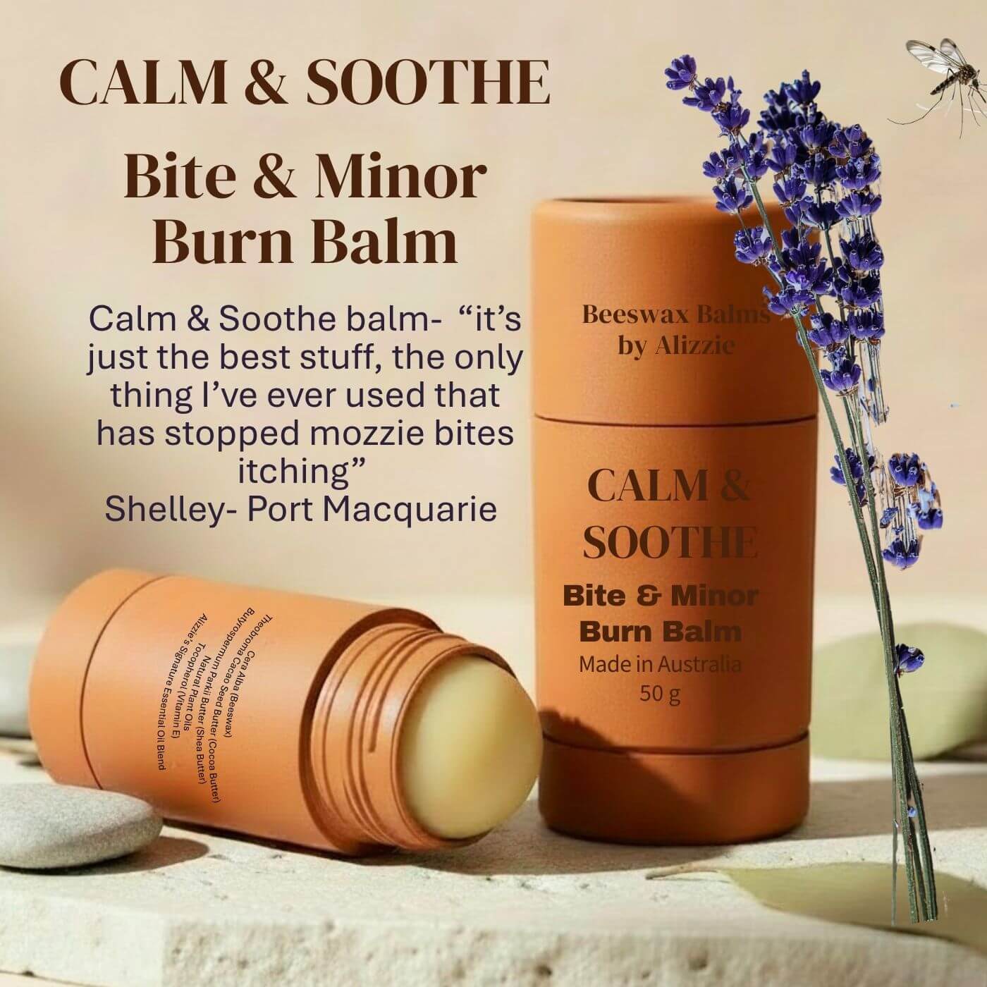 CALM & SOOTHE - Bite & Minor Burn Balm